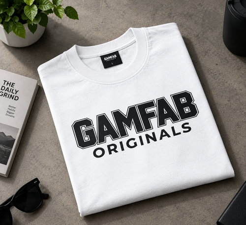 GAMFAB ORIGINAL White Unisex T-Shirt